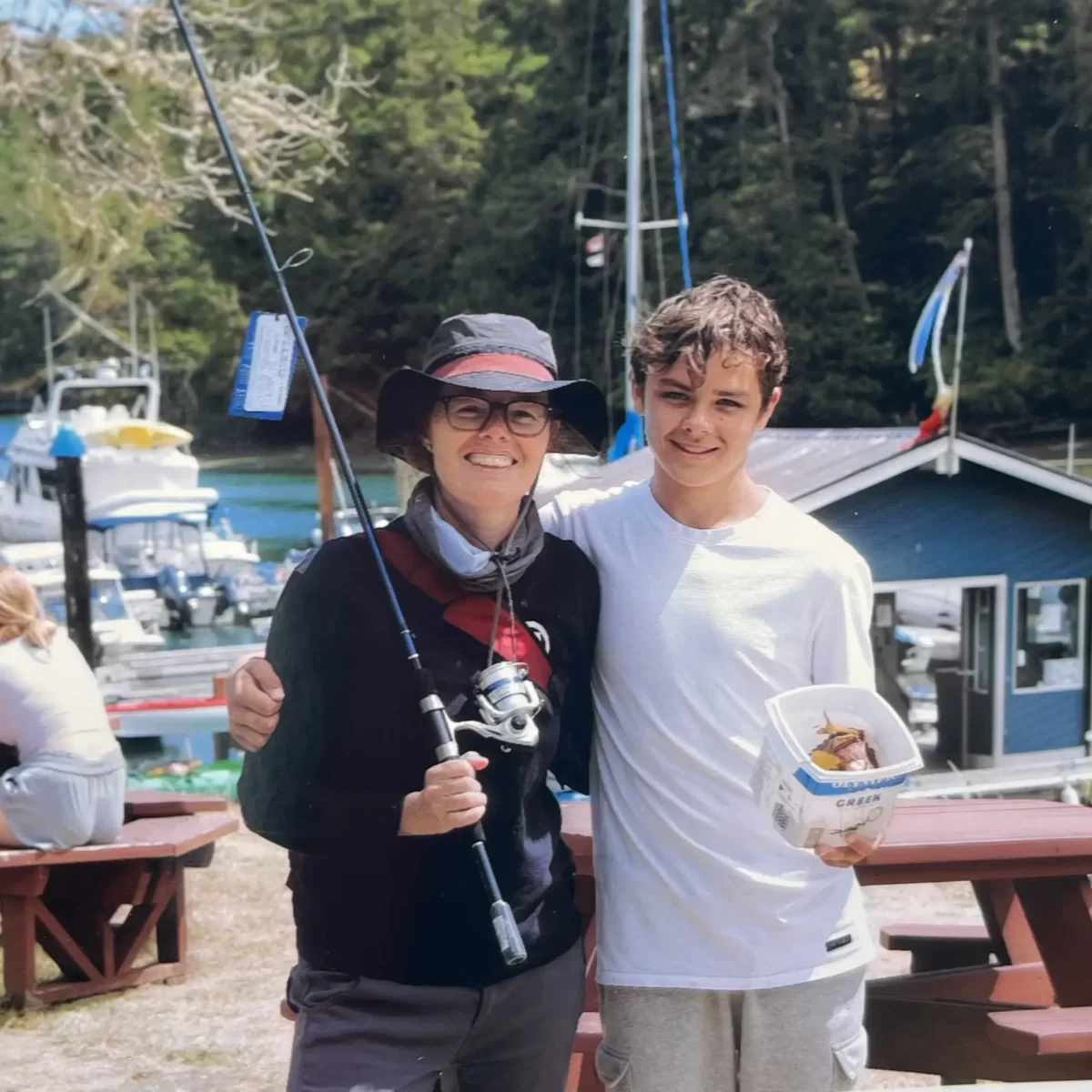 Nicole Fisher with her Little Sister through Big Brothers Big Sisters