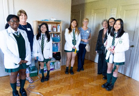 Former Boarding Students returned to campus for Reunion Weekend for dinner and a tour.