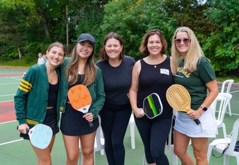 Friendly competition at the inaugural HOGA Pickleball Tournament